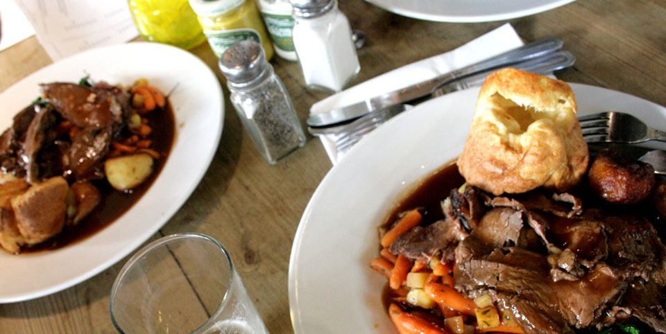Sunday Roast en Londres plato Sunday Roast en Londres plato
