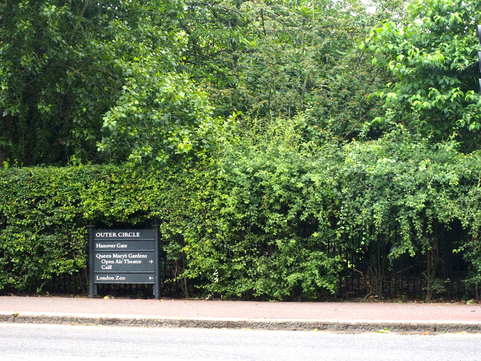 Regents PArk 10 cosas que ver señales