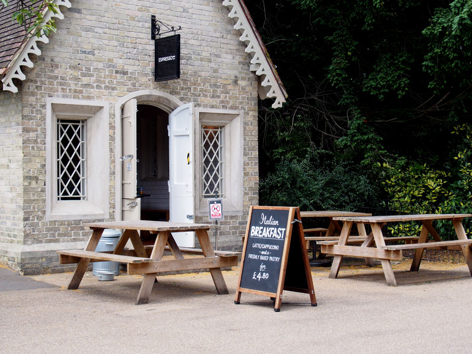 Regents Park 10 cosas que ver the espresso terraza
