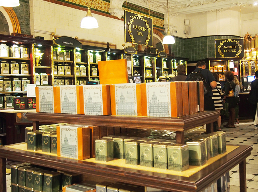 food hall de harrods té