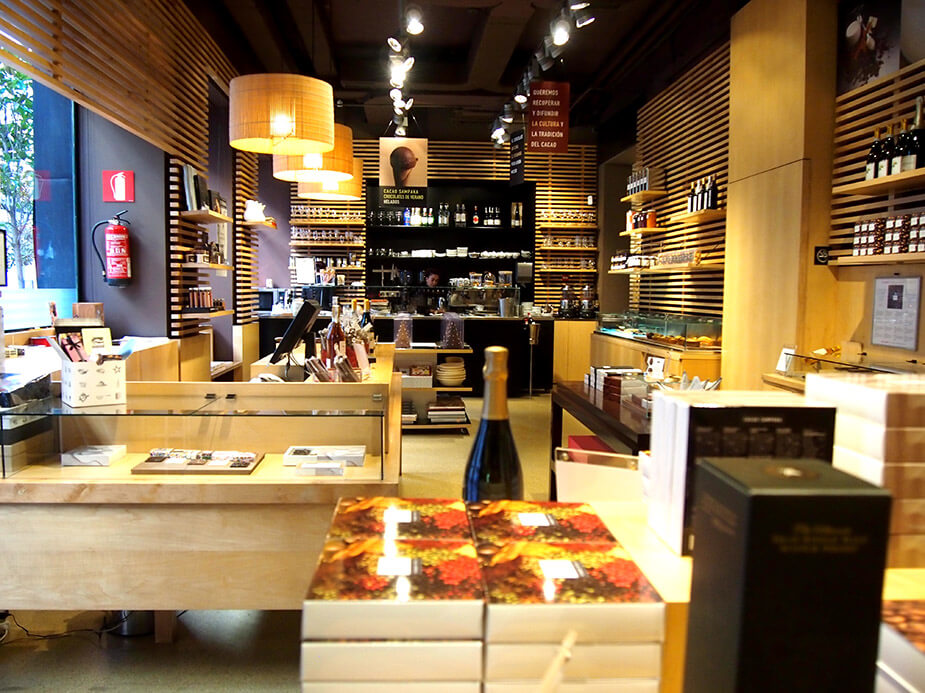 Barrio de las Salesas de Madrid Cacao Sampaka interior